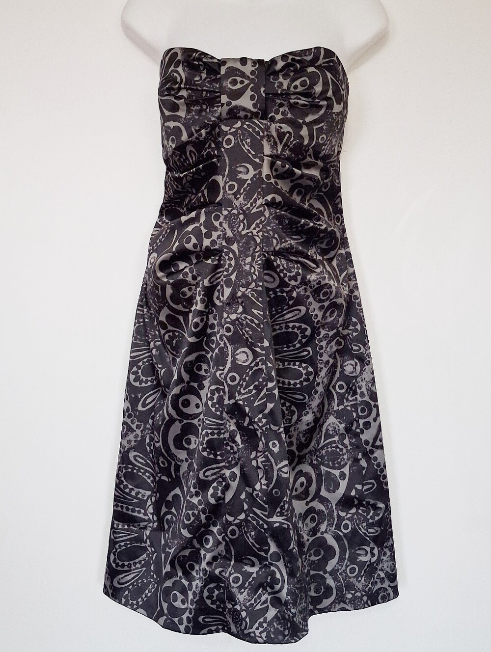 MAX & CLEO Strapless Cocktail Dress